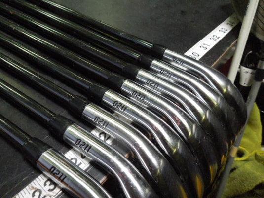 Used PXG 0211 XCOR2 Left Hand 8pc Iron Set 4-9 Iron and G,S Wedge