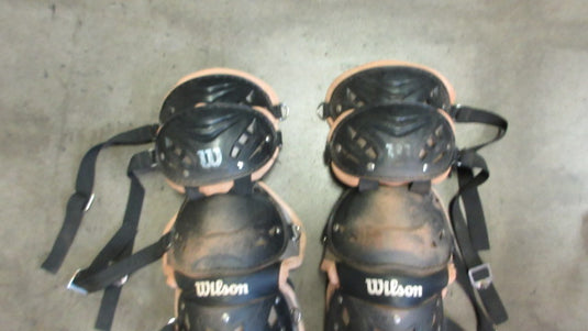 Used Wilson C1K Shin Guards Size Adult