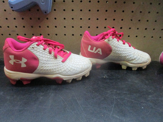 Used Under Armour Women's Glyde 2.0 RM Softball Cleats - Size Youth 13