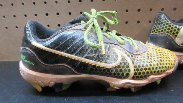 Load image into Gallery viewer, Used Nike Kids Alpha Huarache 4 Keystone Baseball Cleats - Size Youth 4.5
