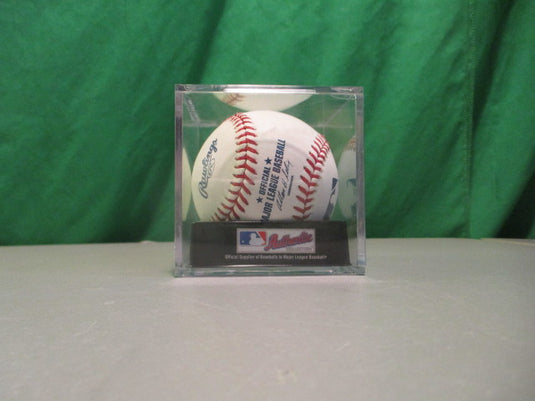 Nolan Ryan Autographed Official Baseball with Case