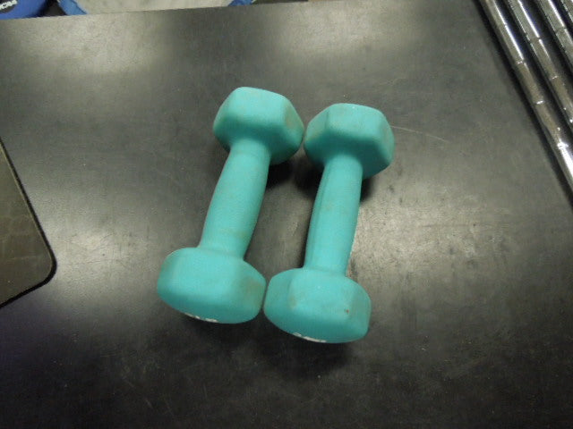 Load image into Gallery viewer, Used Pair of 3 lb Neoprene Dumbbells
