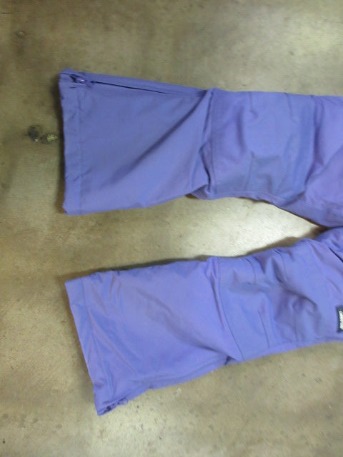 Load image into Gallery viewer, Used Lands End Purple Snow Bibs Size Kids (6)
