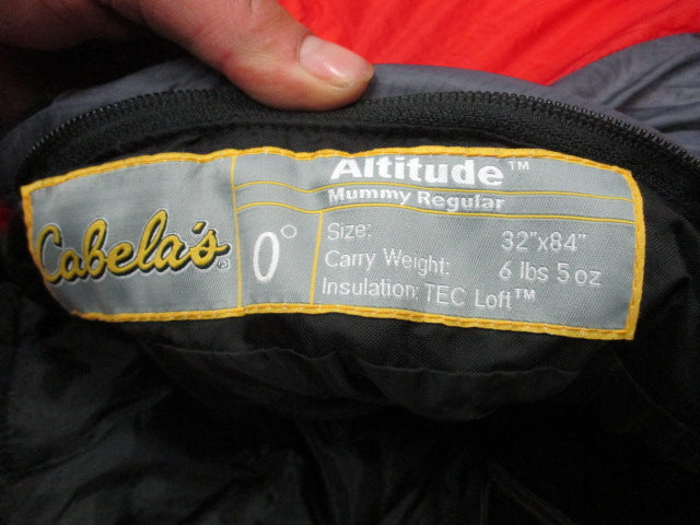 Load image into Gallery viewer, Used Cabelas Altitude 0 Deg Sleeping Bag
