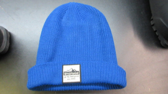 Used Smartwool Snow Hat Blue