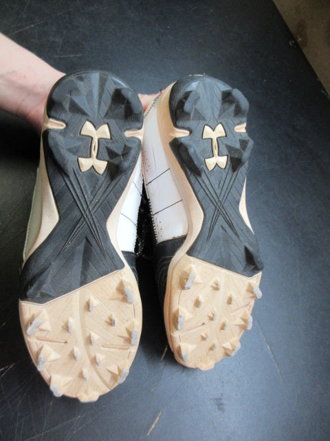 Load image into Gallery viewer, Used Under Armour Harper 7 Mid RM Baseball Cleats - Size Youth 4.5
