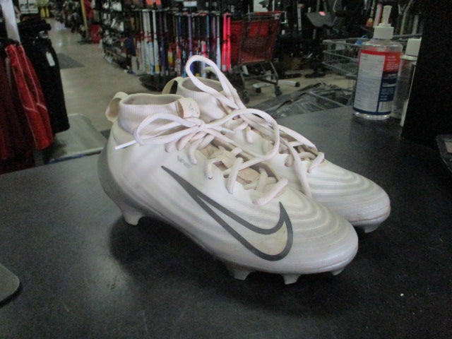 Load image into Gallery viewer, Used Nike Air Zoom Vapor 1 Football Cleats in White Size 6
