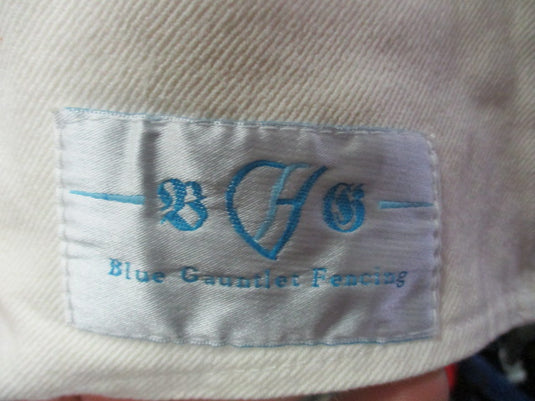 Used Blue Gauntlet Fencing Jacket Size 61 EU