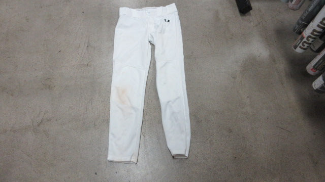 Load image into Gallery viewer, Used Under Armour Youth Large Open Bottom Baseball Pants
