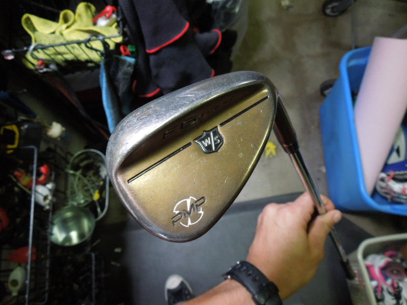 Load image into Gallery viewer, Used Wilson Staff FG Tour PMP 56º 14b Right Hand Sand Wedge with RAW PVD Finish
