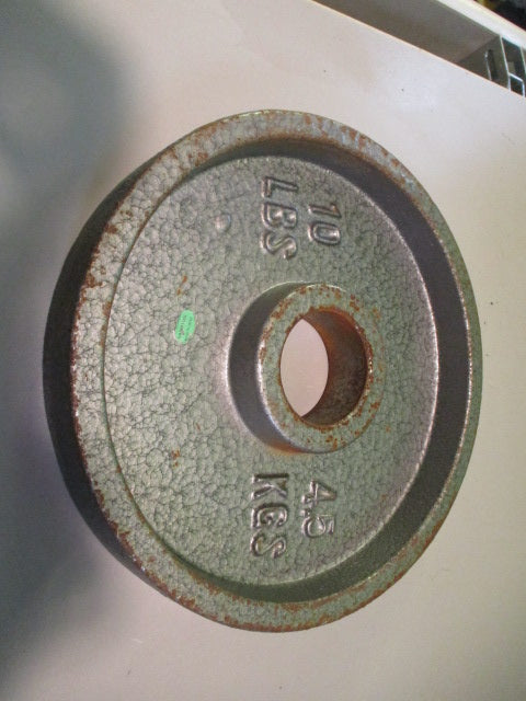 Load image into Gallery viewer, Used 10LB Olympic Weight Plate
