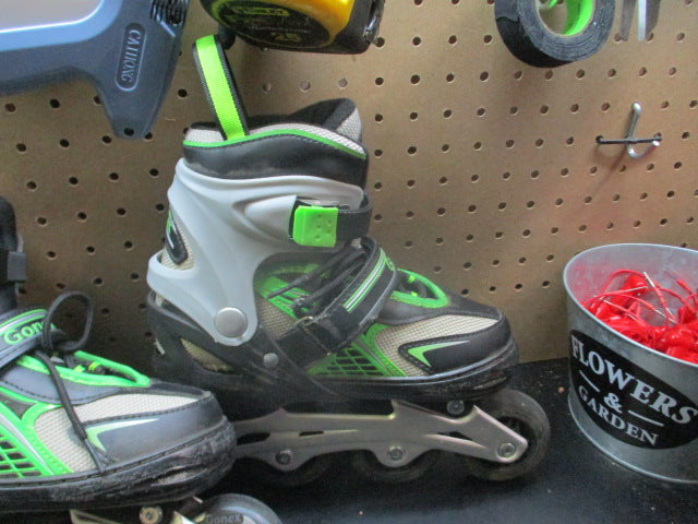 Load image into Gallery viewer, Used Gonex Inline Skates - Size Youth 1-4

