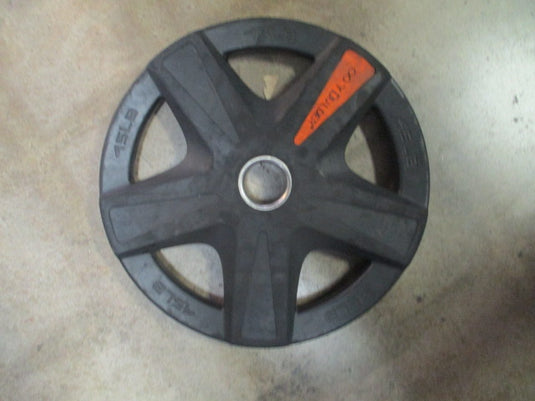 Used Booty Builder Ruber OLYMPIC WEIGHT PLATE Sold as Set of 2