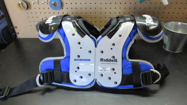 Load image into Gallery viewer, New Riddell Pursuit Youth Football Shoulder Pads - Size Small (11"-12")
