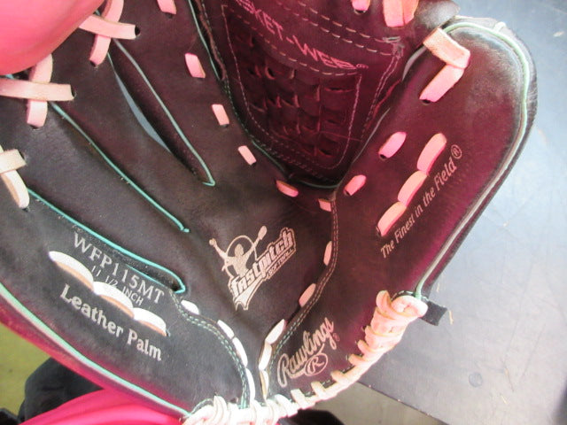 Load image into Gallery viewer, Used Rawlings Fastpitch 11.5" Leather Palm Glove - LHT
