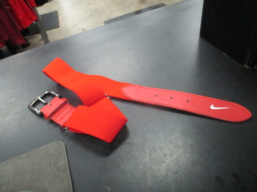 Used Nike Adult Red Baseball Belt
