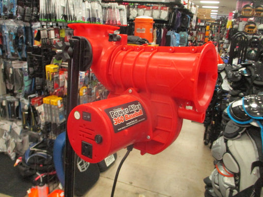 Used Heater Power Alley 360 Baseball Pitching Machine