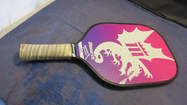 Load image into Gallery viewer, Used Monarch Dragon Slayer Pickleball Paddle - crack &amp; chipping
