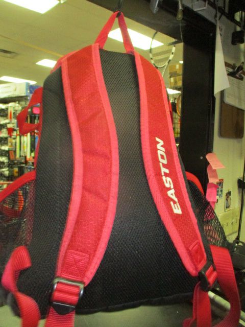 Load image into Gallery viewer, Used Easton Game Ready Backpack in Red Hexgrid
