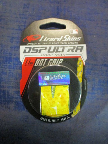 New Lizard Skins DSP Ultra Canary Camo Bat Grip Tape - 1.1 mm