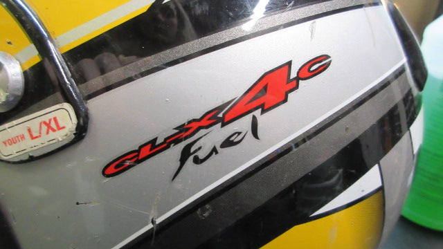 Load image into Gallery viewer, Used HJC Helmets AVS CL-X 4C Fuel Motorcross Helmet - Youth L/XL
