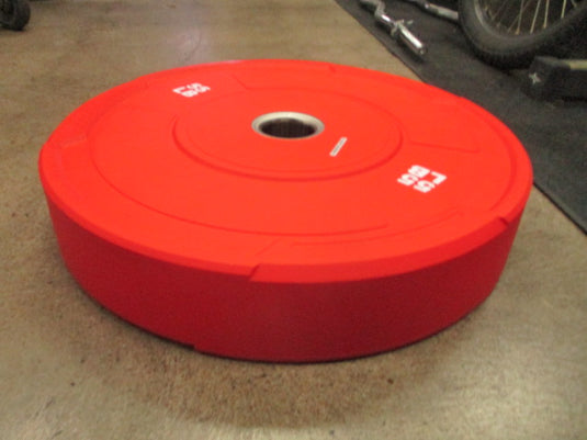 Used 55lb Red Bumper Plate