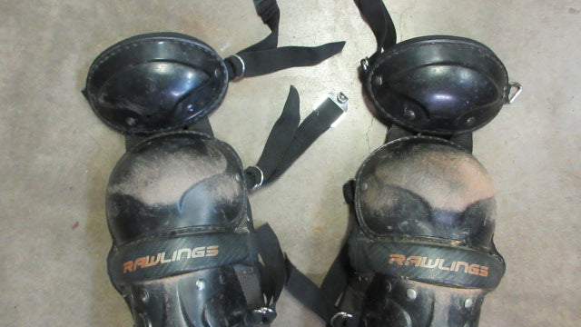 Load image into Gallery viewer, Used Rawlings Catchers Shin Guards - Youth
