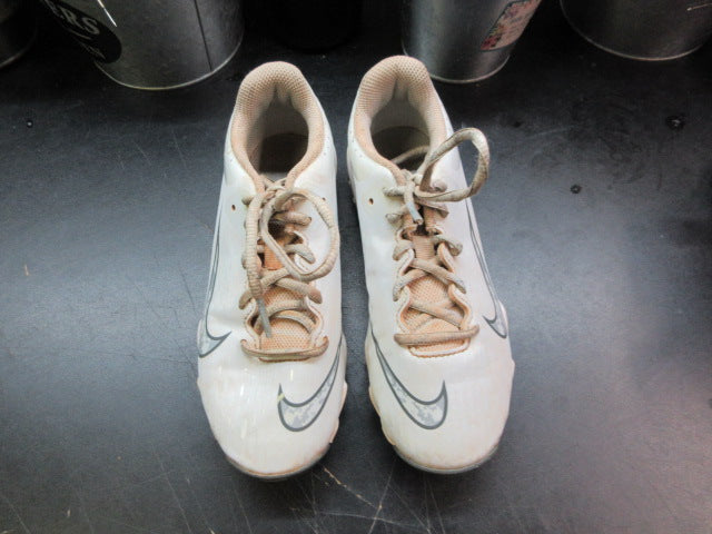 Load image into Gallery viewer, Used Nike Girls Hyperdiamond 4 Keystone Molded Softball Cleats - Size Youth 2
