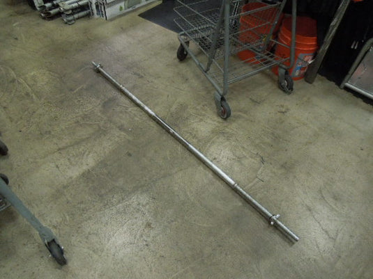 Used Standard Barbbell with Spinlocks 72