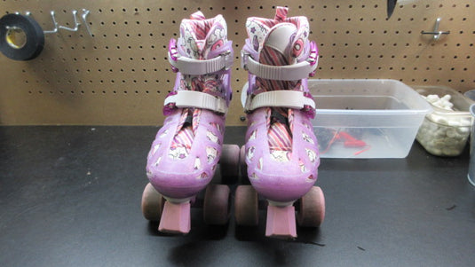 Used Roller Derby Pearl Adjustable Girl's Roller Skates - Size 3-6