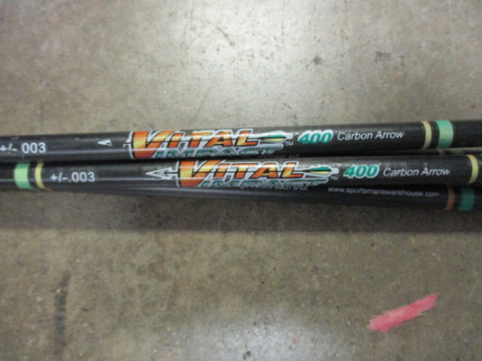 Used Vital Impact 400 Carbon Pack Of 4 Arrows