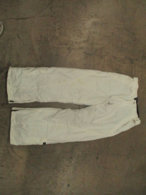 Load image into Gallery viewer, Used Body Glove White Snow Pants Size 12 (Torn Button)
