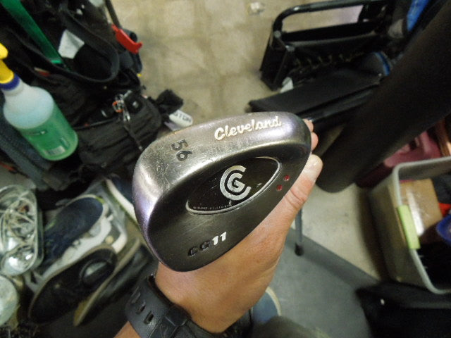 Load image into Gallery viewer, Used Cleveland CG11 CMM Satin Chrome 56º Right Hand Gap Wedge
