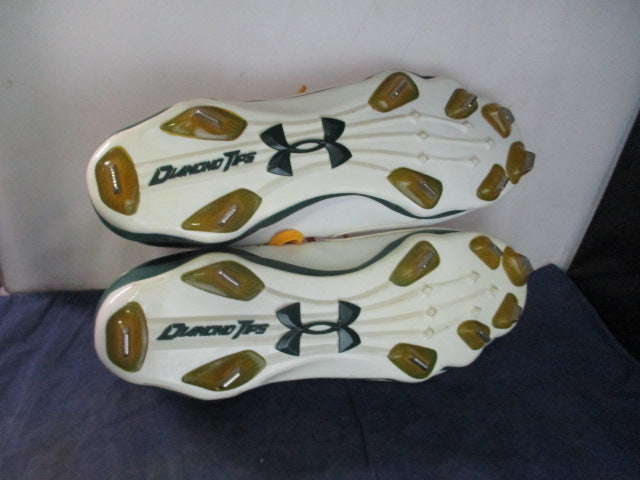 Load image into Gallery viewer, Used Under Armour Metal Cleats Adult Size 12

