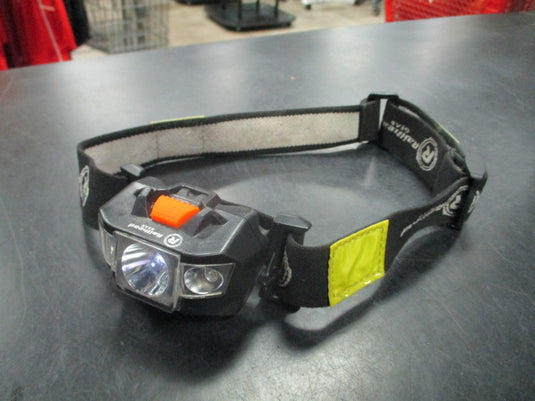 Used Railhead Tilting Headlamp With Refletive Material On Head Band