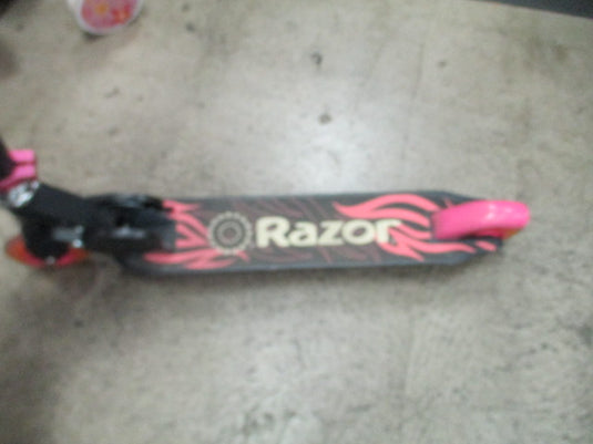 Used Razor Black Label Folding Scooter