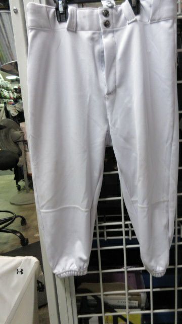 Used Demarin White Knicker Baseball Pants Size Youth XL