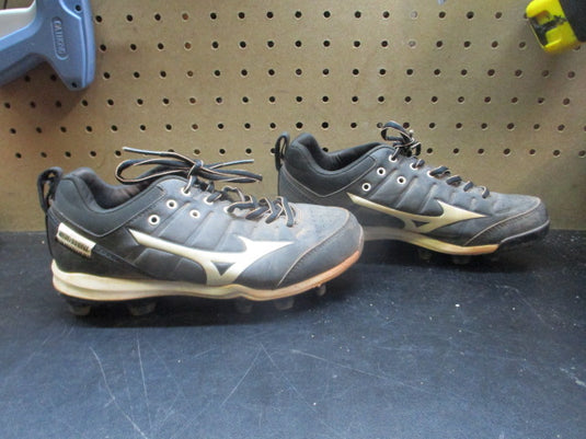 Used Mizuno Ambition 2 TPU Low Black Baseball Cleats - Size 5.5