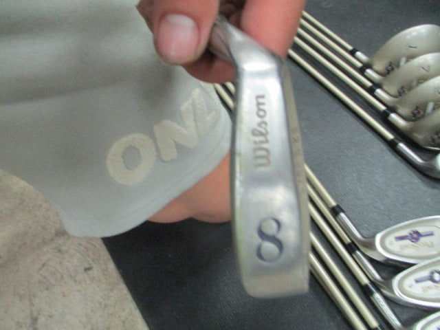 Load image into Gallery viewer, Used Wilson Pro Staff Oversized Iron Set 4-PW, Sand, 3,5,7,1 Wood- RH
