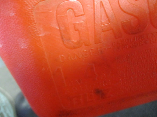Used Gasoline Can 1 Gallon 4oz