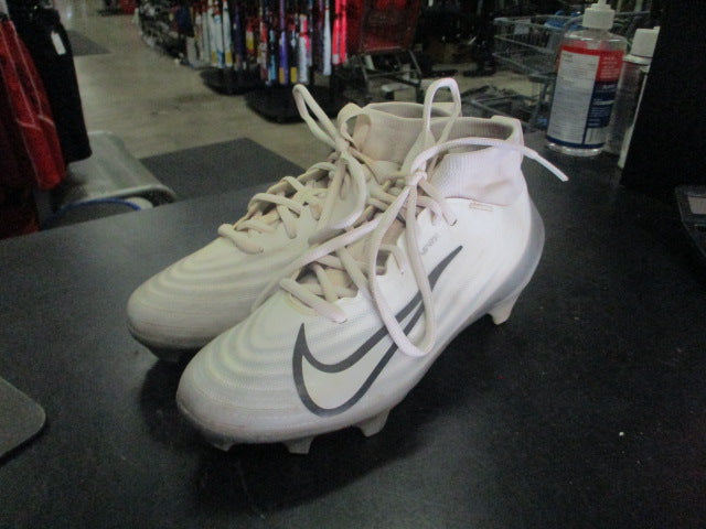 Load image into Gallery viewer, Used Nike Air Zoom Vapor 1 Football Cleats in White Size 6

