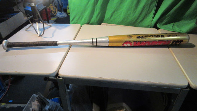 Load image into Gallery viewer, Used Worth EST C555 34&quot; Alcalyte 15&quot; Shell Slowpitch Bat
