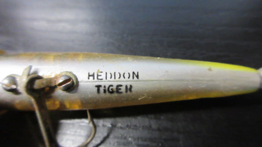 Used Vintage Heddon Tiger Fishing Lure