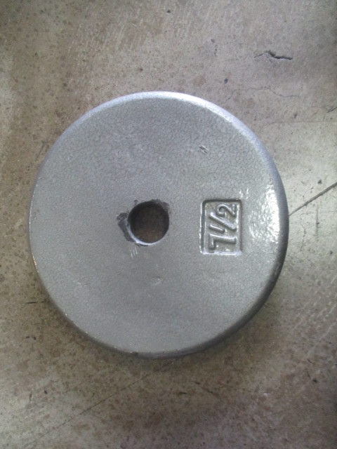 Used 7.5lb Standard Cast Iron Plates