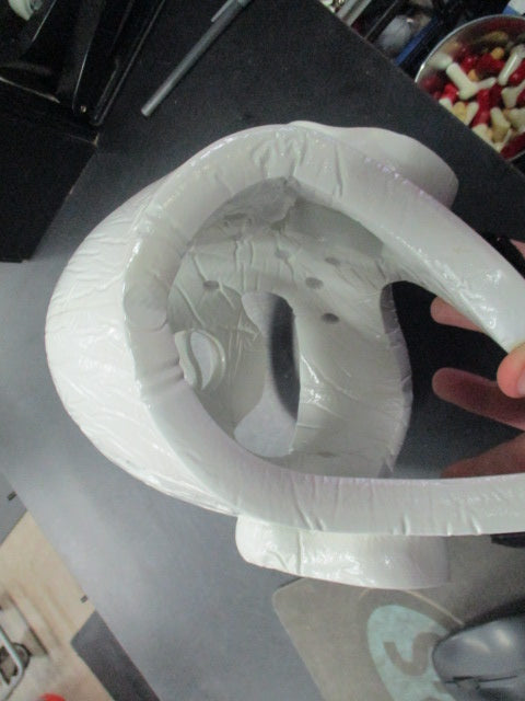 Load image into Gallery viewer, Used Prowin White Karate Sparring Head Gear
