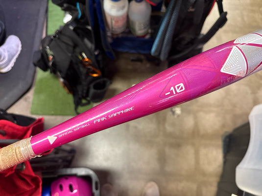 Used Easton Pink Sapphire 26" -10 Fastpitch Softball Bat (Dented)
