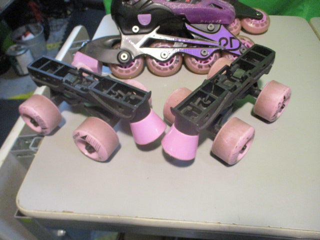 Load image into Gallery viewer, Used Roller Derby 2-1 Kids Size 12-2 Roller Skates
