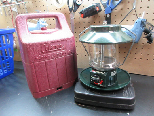 Used Coleman Electronic Ignition Propane Lantern
