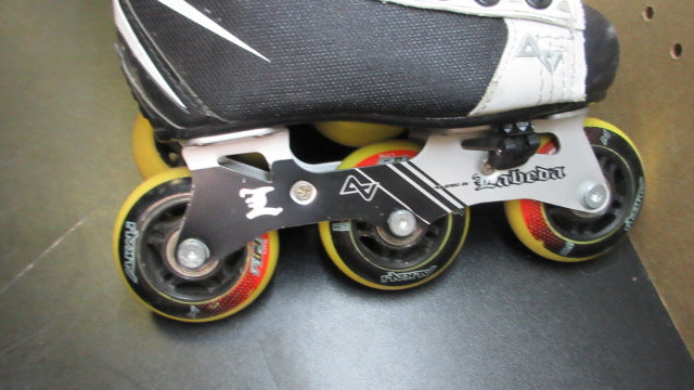 Load image into Gallery viewer, Used Alkali Hockey Lite Youth Adjustable In-line Roller Skates - Size 6
