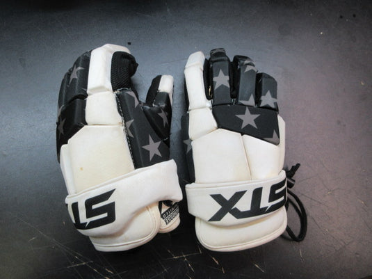 Used STX Stallion 75 USA Lacrosse Gloves - Youth